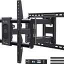 Mounting Dream Full Motion TV Wall Mount for Most 42-90 Inch TVs, Heavy Duty Wall Mount TV Bracket with 6 Strong Articulating Arms, Max VESA 600x400mm, Up to 132LBS, Fits 16/18/24'' Wood Studs, MD2298