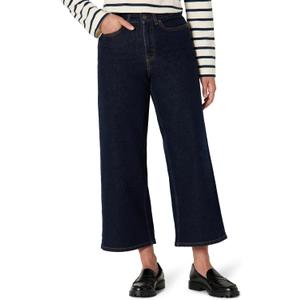 Women's Women's Low Stretch High-Rise Wide Leg Crop Jean, Rinse, 20