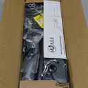 WALI Computer Monitor Wall Mount for 17 to 32 Inch Screens, Single Monitors Mount Holds up to 22lbs, Fully Adjustable Gas Spring Wall Mount Monitor Arm, 75x75/100x100mm VESA Mount (GSWM001), Black