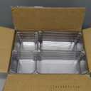 25 PCS Clear Plastic Drawer Organizers Set, 4-Size Versatile Bathroom and Vanity Drawer Organizer Trays, Storage Bins for Makeup, Bedroom, Kitchen Gadgets Utensils and Office Accessories