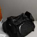 Soccer Bag - Soccer Backpack with Ball Holder,Sport Equipment Bags gifts for soccer stuff Water resistant Includes Separate Cleat Fit Basketball Volleyball Football (Black)