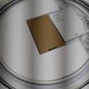 TETOTE Round Led Lighted Bathroom Mirror Matte Black Frame 24 Inch Front and Backlit Circle Round Light up Vanity Mirror with Lights, 3 Color Illuminated Dimmable Anti Fog Wall Mount, IP54 CRI 90+