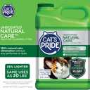 Cat's Pride Max Power: Natural Care - Up to 10 Days of Powerful Odor Control - 100% Natural Odor Elimination - Hypoallergenic - 99% Dust Free - Multi-Cat Clumping Litter, Unscented, 15 Pounds