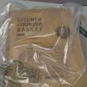 Wire Storage Basket for Kitchen Pantry: GGIU Stackable Kitchen Counter Organizers - Wire Organizing Bin for Produce Vegetable Potato and Onion Black