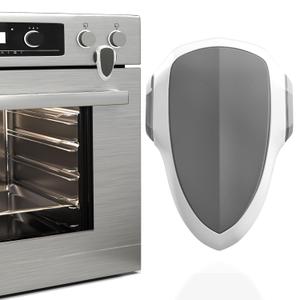 BABY PROOF ME Oven Lock Child Safety, 1 Pack, Oven Door Lock Child Safety, Oven Baby Proofing, Heat-Resistant, Durable & Easy to Install Oven Safety Locks for Toddlers, Baby Proof Oven (White)