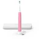 PHILIPS Sonicare Electric Toothbrush DiamondClean, Rechargeable Electric Tooth Brush with Pressure Sensor, Sonic Electronic Toothbrush, Travel Case, Pink