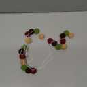 Tatuo 3 Pieces 6.56 ft Wool Felt Ball Garland Christmas Pom Pom Garland with 60 Balls Colorful Felt Banner Ornament for Xmas Tree Wall Classroom Fireplace Party Decor Home (Burgundy,olive Green)