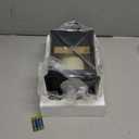 Christmas Candle Lantern Metal with LED Flickering Flameless Candles Light Xmas Decoration Lantern Indoor Outdoor Decorative for Table Home Decor Party Gift (Religion)