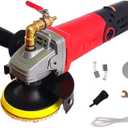 Wet Polisher with 4'' Diamond Polishing Pad Tools Kit, Variable Speeds, 860W/110V Wet Buffer, Low-noise Buffing Machine for Concrete / Stone Countertop, Floor Surface, Marble, Ceramic Tile
