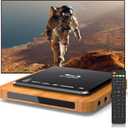 Blu-ray Player 1080P Full HD HDMI AV Output Dolby Audio USB Playback
Region A Blu-ray & Region 1 DVD Support, Dolby Digital Audio, Compatible with Smart & Older TVs, Includes Remote and Cables