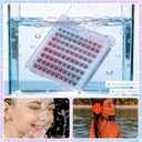 Self Adhesive Eyelashes Natural Self Adhesive Lash Clusters Wispy Pre glued Eyelash Clusters 9-16mm Thin Band No Glue Lashes DIY Press on Cluster Lashes for clean girl makeup by zanlufly