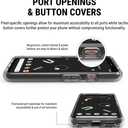 Incipio DualPro Case for Google Pixel 4 - Google Certified Protective Cover (Clear) [Extremely Rugged I Shock Absorbing I Hybrid] - GG-083-CLR