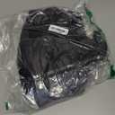 WATERFLY Crossbody Sling Backpack Sling Bag Travel Hiking Chest Bag Daypack (Black)