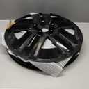TangMiGe 4-Pack Wheel Skins Compatible with Ford Explorer 2011-2019, 18 inch 18", Hubcap Wheel Cover, Compare Your Wheel Shape & Size Carefully (Black Color)