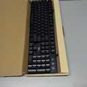 Rii RK100+ Multiple Color Rainbow LED Backlit Large Size USB Wired Mechanical Feeling Multimedia PC Gaming Keyboard,Office Keyboard for Working or Primer Gaming,Office Device