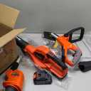 MAXLANDER 20V 10'' Cordless Weed Wacker/Edger and Leaf Blower Combo Kit. 8 Pcs Replacement Spools, 2 x 2.0Ah Batteries & Charger Included