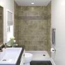 Miseno MSW-603696RFL Readyset 60" X 36" X 96" Fifteen Panel Alcove Shower Wall Kit - Stone Sierra