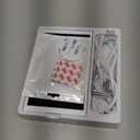 WOWNOVA 8 Inch LCD Screen Inside PC Case Screen (Desktop Mode Added), 1 Click 1 Cable to Get Started Computer Temperature Display Monitor, Sensor Panel for Inside PC Case with Screen (White)