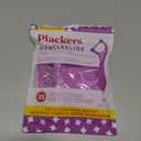 Plackers Gentleslide for Tight Teeth Cool Mint Flavor with Tarter Pick 35 Dental Flossers for Clean Teeth and Healthy Gums (1 Each)