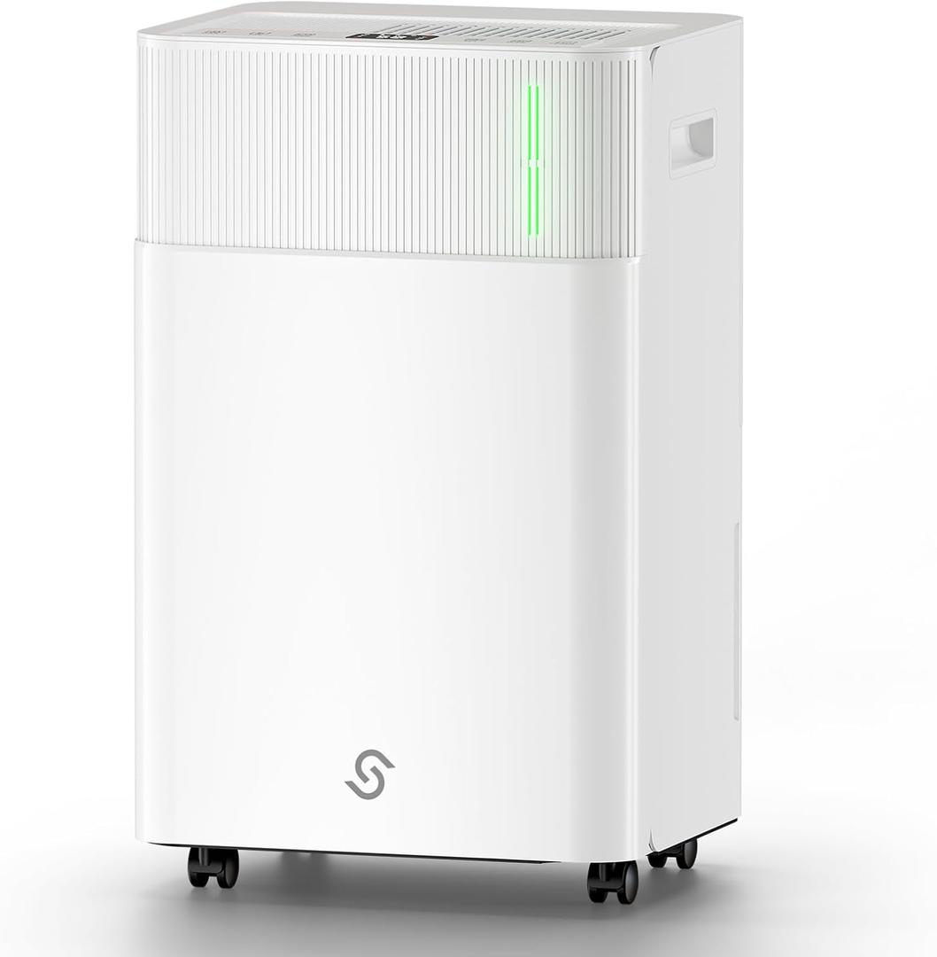 HUMILABS 52 Pints Dehumidifier for Home, 4500 Sq. Ft Dehumidifier for Basement with Drain Hose, 3 Modes, Ultra Quiet, Auto Defrost and 24HR Timer, for Bedroom, Garage, RV and Large Room