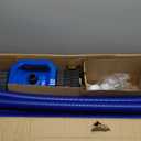 Generic Automatic Turbine Pool Cleaner for Large Inground Pool, Suction-Side Pool Vacuum Cleaner (Full Set), Blue