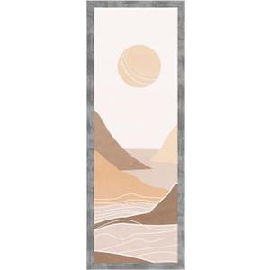 13x39 Frame Distressed Gray, Rustic 39x13 Picture Frame Grey, Art Pic Poster Frame, 13 by 39 Gallery Family Concert Portrait Photo Frame Anniversary/Birthday/Wedding/Thank you/Christmas Gift