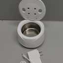 Dental Ultrasonic Retainer Cleaner Machine: 45kHz Dental Cleaning Pod with Digital Timer & 200ML, Deep Cleaning for Dentures, Mouth Guards, Aligners, Night Guards, Braces, Toothbrush Heads & Jewelry (White)