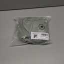 Aleumdr Ribbed One Piece Swimdress Swimsuits for Women Tummy Control Tie Knot Swim Skirt V Neck Bathing Suit (M)