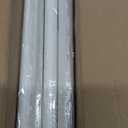 Wolistsa Antique White Curtain Rods for Windows 30 to 56 Inch, Adjustable Vintage Decorative 1 Inch Heavy Duty Curtain Rod, Rustic Farmhouse Drapery Pole Set with Boho Netted Texture Flower Finials