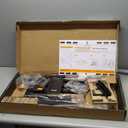 Perlegear Full Motion TV Wall Mount with Power Strip for 4290 Inch TVs up to 150 lbs, Pre-Assembled TV Mount Has Smooth Swivel, Tilt, Extension, Max VESA 600x400mm, 12/16/24 Wood Studs, PGLF11