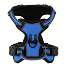 No-Pull Pet Harness with 2 Leash Clips Adjustable Soft Padded Dog Vest Reflective No-Choke Pet Oxford Vest with Easy Control Handle for Small Dogs S