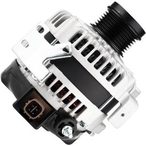 11195 New Alternator L4 2.4L for Toyota Camry 2007-2009 (Not for Hybrid), for Corolla XRS 2009 2010, for Matrix 2009-2013, for Scion XB Base 2.4L 2008-2013, 100Amp, Replace 27060-0H110, 104210-4880
