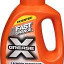 Fast Orange 22340 Fast Orange Grease X Mechanic's Laundry Detergent Liquid, 40 Fl. Oz. Stains, Soils & Odor Eliminator for Clothes, Heavy Duty Formula & Degreaser to Deep Clean Active Wear Clothing