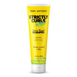 Marc Anthony Curly Hair Shampoo, Strictly Curls - 3x Moisture For Curl Defining & Curl Enhancing - Shea Butter, Marula Oil, Aloe Vera & Coconut Cream - Sulfate Free & Color Safe For Dry Damaged Hair (8.45 Fl Oz (Pack of 1))
