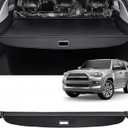 AUXKO Retractable Cargo Cover for Toyota 4Runner 2024-2010, Trunk Cargo Cover Luggage Security Shade Cover for 2024 2023 2022 4Runner Shielding Shade Anti-Peeping Luggage Privacy Screen, Carbon Fiber