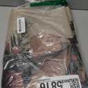 Winter Mitten Decorative Front Door Mat, Black White Buffalo Plaid Check Doormat Indoor Outdoor Farmhouse Non-Slip Floor Entryway Rug, Christmas Holiday Home Kitchen Decoration 17x29 Inch