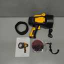 MIXILIN Rechargeable Spotlight 90,000 Lumens, Super Bright LED Spotlight Flashlight Outdoor with COB Light & Foldable Tripod, 10000Ah Long Lasting Large Handheld Spot Light for Boating Camping