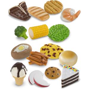 Melissa & Doug Fun Food Combine & Dine Durable Play Food for Toddlers Boys and Girls