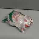 Baby Girl Easter Pajamas Newborn Bunny Carrot Cross Feather Trim Nightgown Jumpsuit Romper Cute Silk Pjs Sleepwear (6-12 Months, Santa Claus Bow Print White)