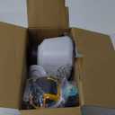 Paint Sprayer, 700W HVLP Spray Gun with Cleaning & Blowing Joints, 4 Nozzles and 3 Patterns, Easy to Clean, for Furniture, Cabinets, Fence, Walls, Door, Garden Chairs etc. VF803 (Yellow)