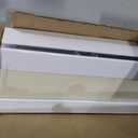 No Drill Blackout Cellular Shades for French Doors, 1 Pack, 22"x70", Beige
