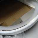 FENCHILIN Arch Vanity Mirror with Light 23.4"x22.4" Arched Makeup Mirror Lighted Hollywood Mirror with 12 Dimmable Bulbs and Light Strip with Smart Control 3 Color Modes White