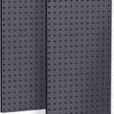 Ultrawall 2 Pcs Metal Pegboard Wall Panels, Peg Boards for Garage Tool Storage