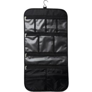 Freegrace Premium Hanging Toiletry Bag for Travel - Cosmetic, Jewelry, Toiletry, Makeup & Accessory Storage Organizer Bag, Large Size for Women & Men