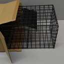 Live Squirrel Trap Heavy Duty Humane Animal Cage Trap (Not Applicable to Mice) (Black)