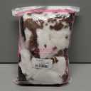 TOMWISH Pack of 2 Throw Pillow Covers Christmas Cowhide Printing Western 18x18 Pillow Cover,Decorative Throw Pillows Cushion Covers for Home Living Room Sofa Bedroom