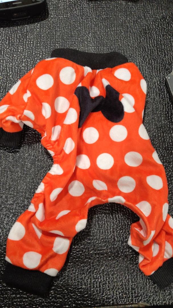 CuteBone Dog Christmas Pajamas Puppy Onesies Small Dogs Soft Pjs Coat Cat Apparel Comfy Pet Clothes Outfit Doggie Bodysuit P65S  Small