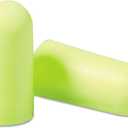 3M 3121250 Ear Soft Uncorded Earplugs, 10/BX, Neon/Yellow