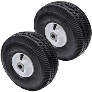 Toro 2PK Genuine OEM 105-3471 TimeCutter Front Wheel Tire Assembly 4.10x3.50x4 4.10/3.50-4