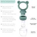 Baby Food Freezer Tray and Teething Popsicle Molds  The Perfect Solution for Your Little One's Teething and Feeding Needs